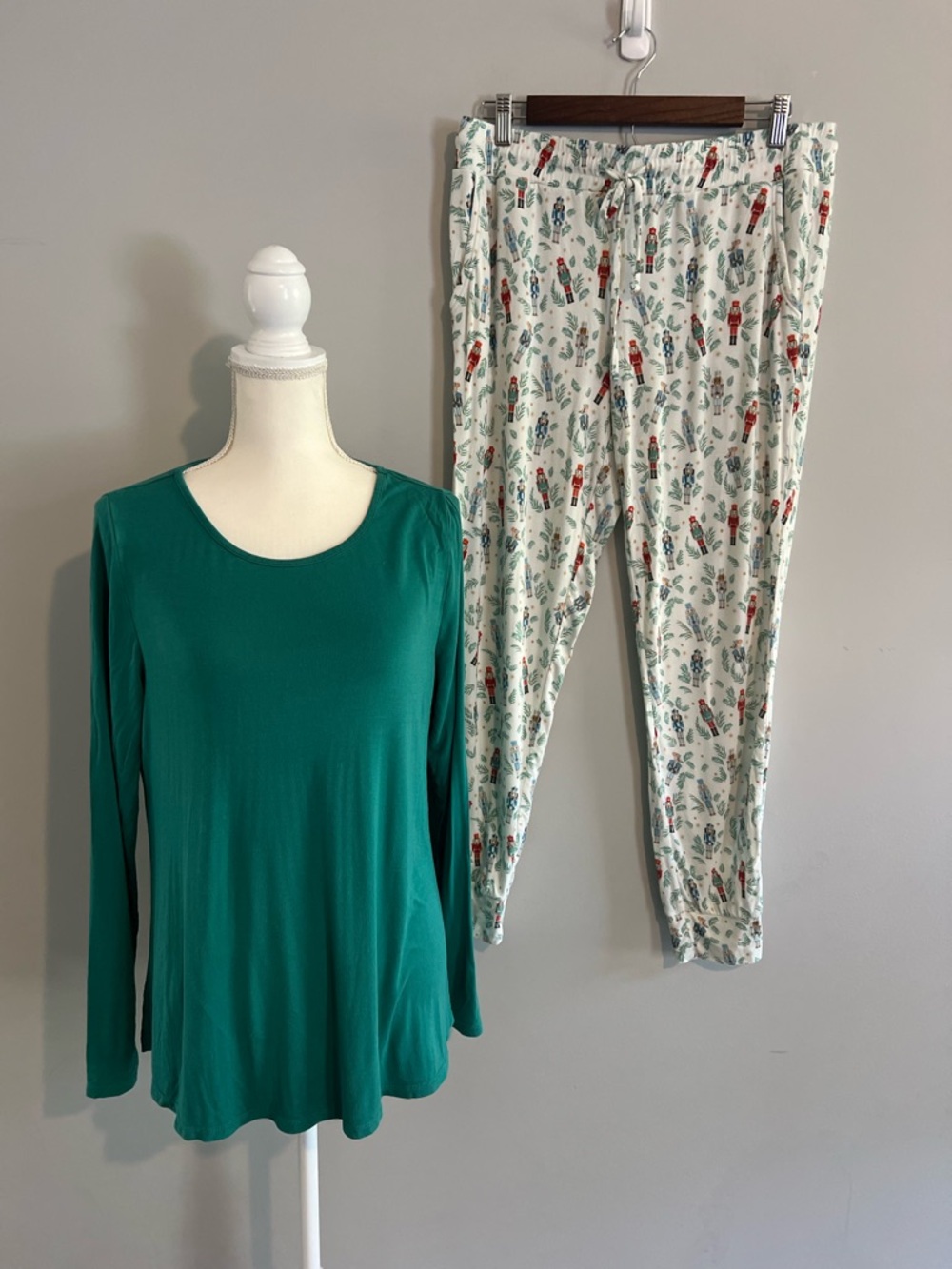 Little Birdees Nutcracker Pajama Set Womens Size Medium